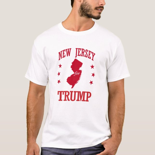 NYTT - Jersey FÖR DONALD TRUMP Tee (Framsida)