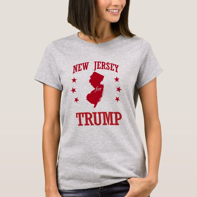 NYTT - Jersey FÖR DONALD TRUMP Tee (Framsida)