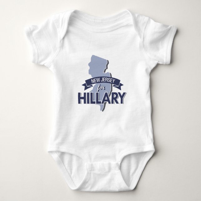 NYTT - Jersey FÖR HILLARY Tee (Framsida)