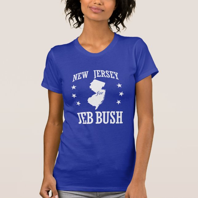 NYTT - Jersey FÖR JEB BUSH T-shirt (Framsida)