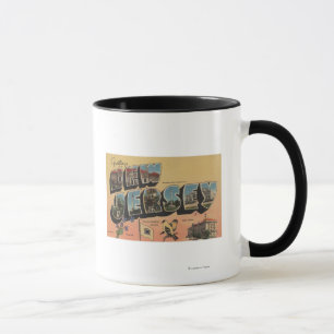 Nytt - jersey (statlig huvudstad/blomma/fågeln) mugg