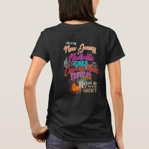 Nytt - jersey till skjortan för resa för Nashvil T Shirt