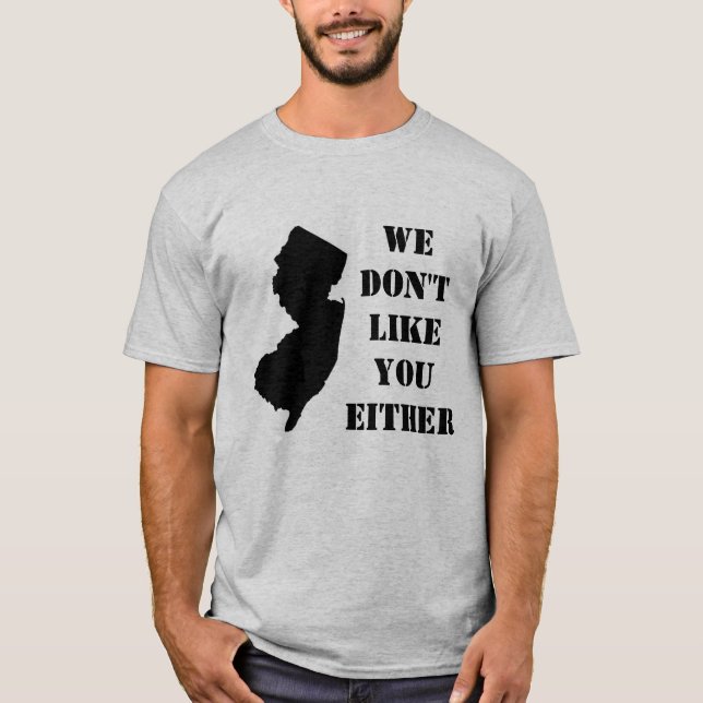 Nytt - jersey: Vi gillar inte dig Either T Shirt (Framsida)