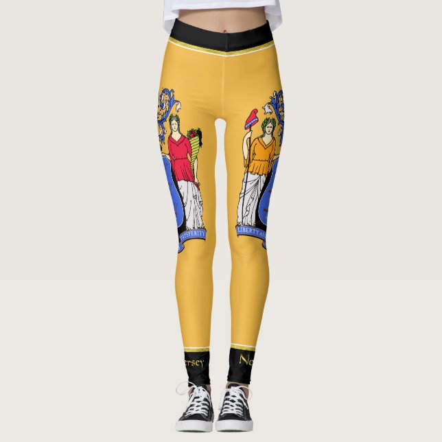 Nytt - jerseyflagga leggings (Framsida)