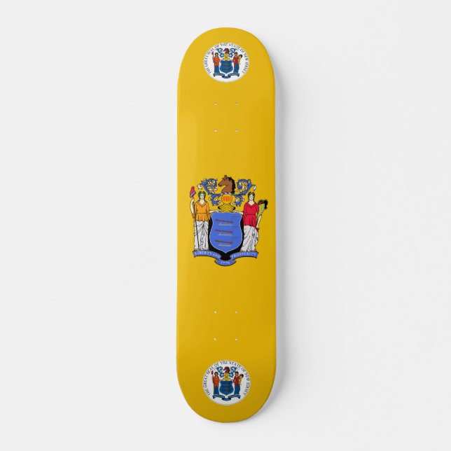Nytt - jerseyflagga mini skateboard bräda 18,5 cm (Framsida)