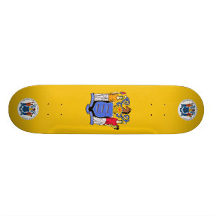 Nytt - jerseyflagga mini skateboard bräda 18,5 cm