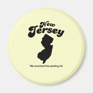 Nytt - jerseyMotto - vi uppfann parkeringsplatsen Magnet