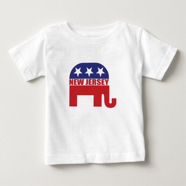 Nytt - jerseyrepublikanelefant tröja (Framsida)
