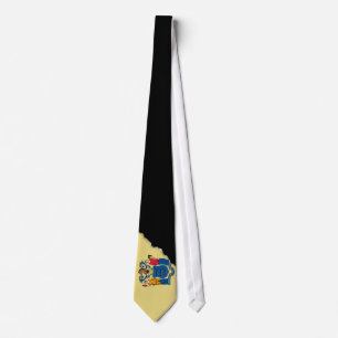 Nytt - jerseystatlig flagga slips