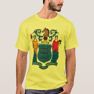 Nytt - jerseystatlig flagga t-shirt