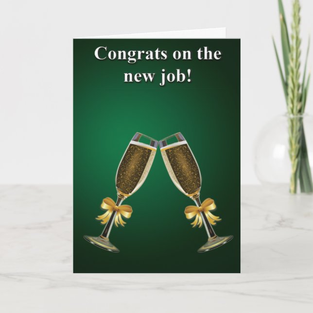 Nytt jobb! kort (Framsida)