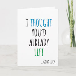 nytt jobb lycka till Kort Roligt Otrevligt Grattis