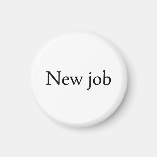 Nytt jobb magnet (Framsidan)