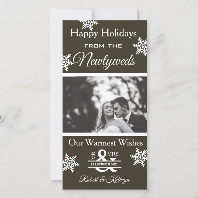 Nytt julfoto julkort (Framsida)