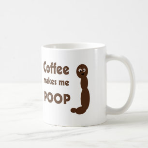 Nytt kaffe gör mig poopen - mugg