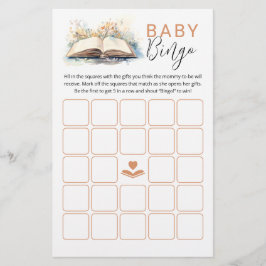 Nytt kapitel Baby Bingo Baby Shower-spel