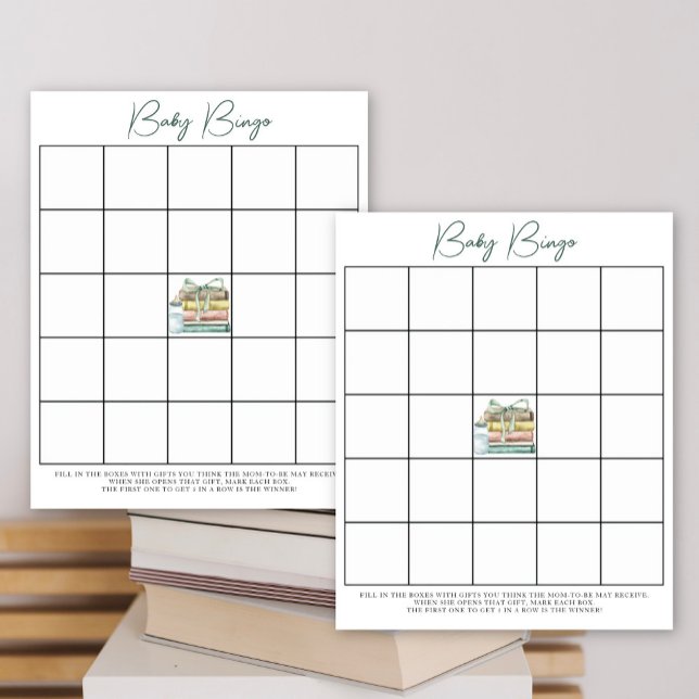 Nytt kapitel Babydusch - Bingo-spel (Skapare uppladdad)