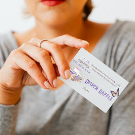 Nytt kapitel börjar Brunch Diaper Raffle Baby Show Tilläggskort