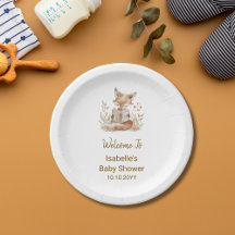 Nytt kapitel börjar Fox Storybook Baby Shower