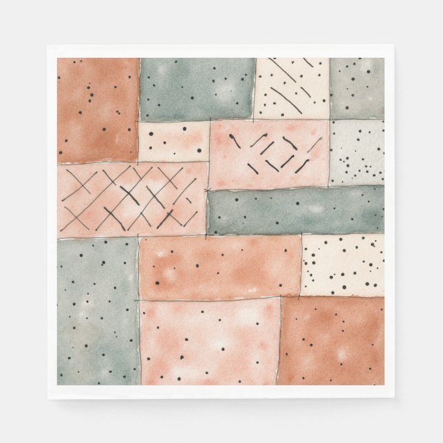 Nytt kapitel börjar Storybook Baby Shower Pappersservett (Framsidan)