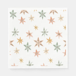 Nytt kapitel börjar Storybook Baby Shower Stars Pappersservett