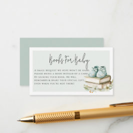 Nytt kapitel börjar Storybook Boy Shower Tilläggskort