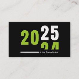 Nytt kapitel börjar visitkort