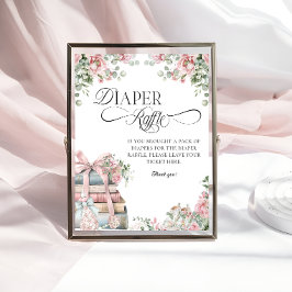 Nytt kapitel Bow-Blommigt, babyskor, hårklyfta Poster