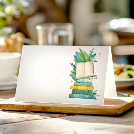 Nytt kapitel Storybook Food Tält Place Placeringskort