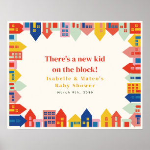 Nytt KID på Blockets babyskor Poster
