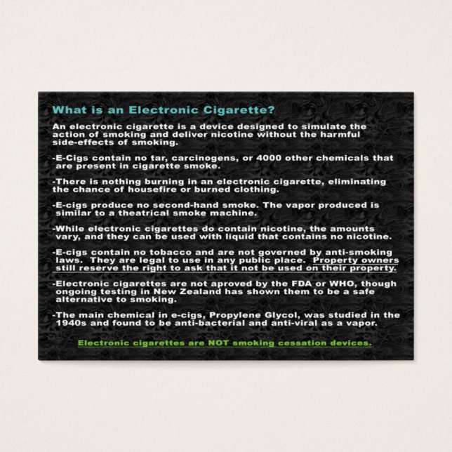 Nytt Knubbig-kort Visitkort (Framsidan)