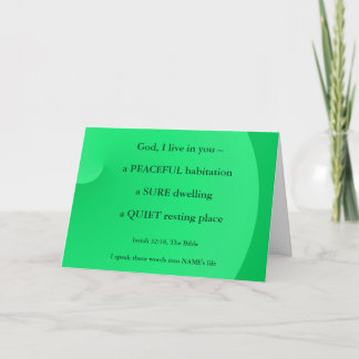 Nytt kort för Hälsning i sidled