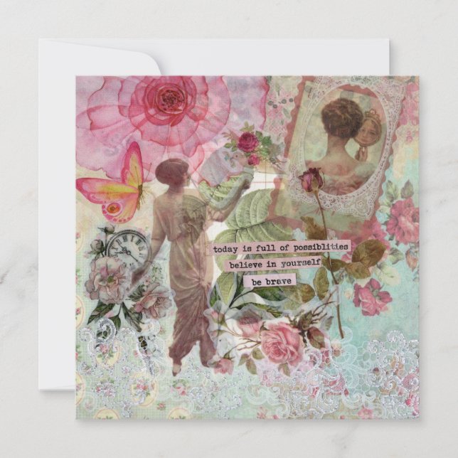 Nytt kort för platta hälsningar (Framsida)