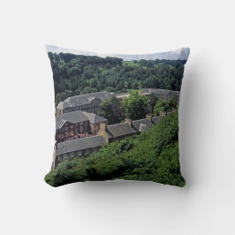 Nytt Lanark Scotland-vykort Poster fotoblock Ca Kudde