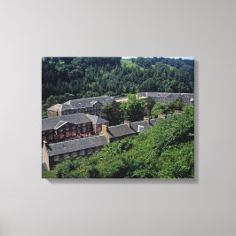 Nytt Lanark Scotland-vykort Poster fotoblock Canvastryck