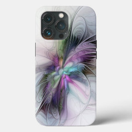 Nytt liv, färglös Abstrakt Fractal Art Fantasy