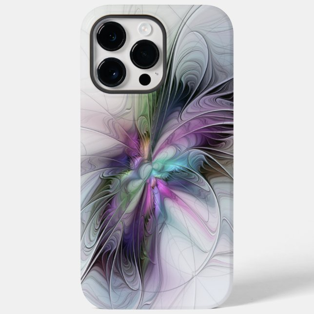 Nytt liv, färglös Abstrakt Fractal Art Fantasy (Baksida)