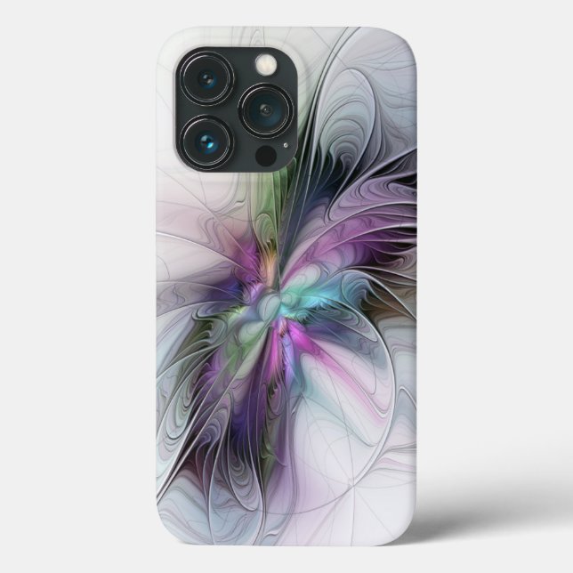 Nytt liv, färglös Abstrakt Fractal Art Fantasy (Baksida)