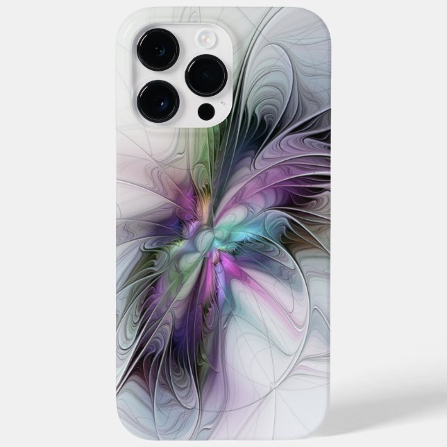 Nytt liv, färglös Abstrakt Fractal Art Fantasy (Baksida)