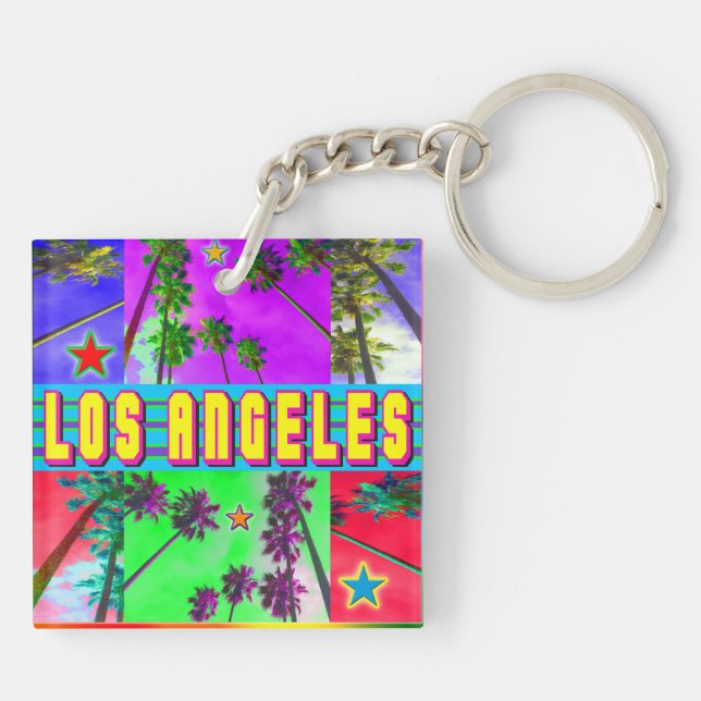 Nytt liv: "Los Angeles"-nyckelkedjor (Baksidan)