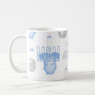 Nytt mamma-år etablerat med Baby Namn Kaffemugg
