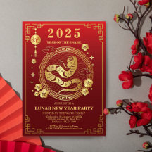 Nytt månår 2025 - Ormens år - 新 年