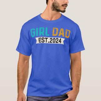 Nytt meddelande om Gravid 2024 för Girl Pappor T Shirt