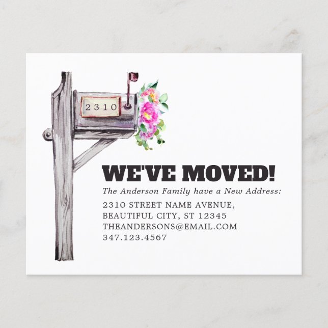 Nytt meddelande om ny Flytta i hemmet för Blommigt (Framsida)