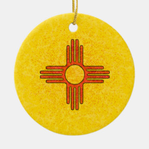 NYTT - Mexico FLAGGAprydnad Julgransprydnad Keramik