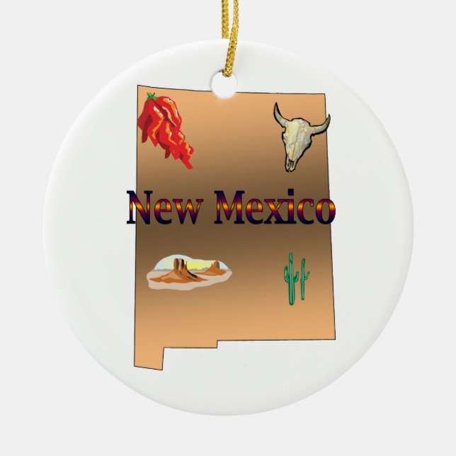 Nytt - mexico julgranprydnad julgransprydnad keramik (Framsidan)