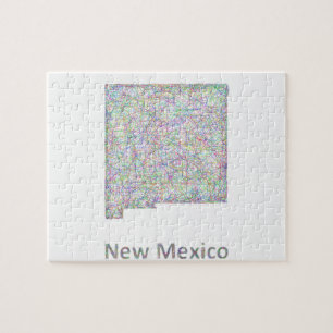 Nytt - mexico karta pussel