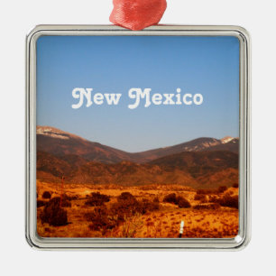Nytt - mexico landskap julgransprydnad metall