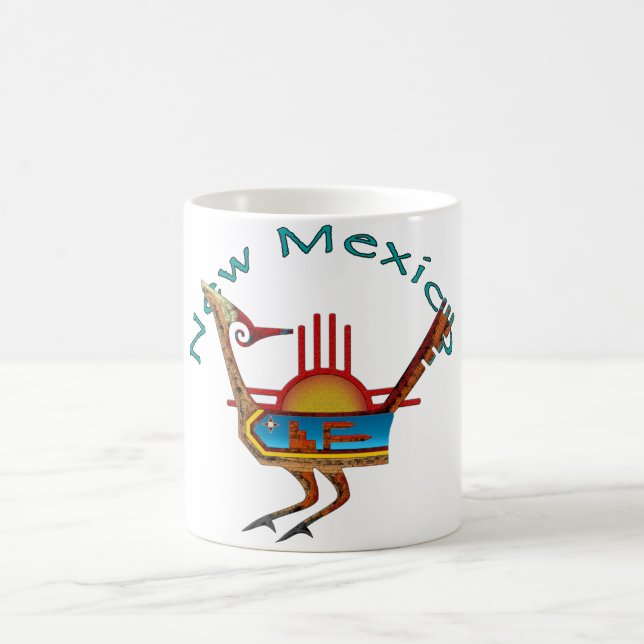 Nytt - mexico Roadrunner Kaffemugg (Center)
