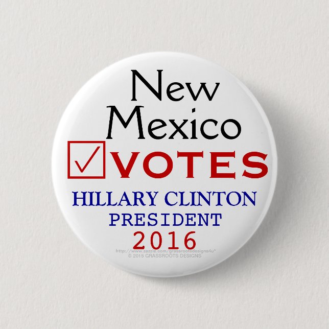 Nytt - mexico röstar den Hillary Clinton Knapp (Framsida)